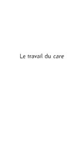 book Le travail du care