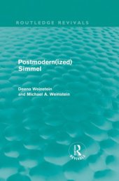 book Postmodern(ized) Simmel