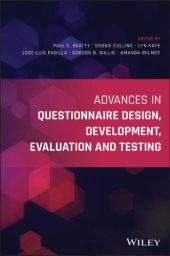 book Advances In Questionnaire Design, Development, Evaluation And Testing