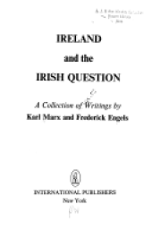 book Ireland and the Irish question