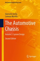 book The Automotive Chassis: Volume 2: System Design