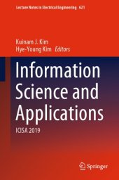 book Information Science And Applications: ICISA 2019