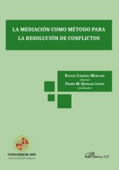 book La mediación como método para la resolución de conflictos