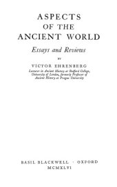 book Aspects of the Ancient World: Essays and Reviews