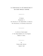 book An investigation of the workfunctions of gas-coated metallic surfaces