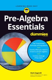 book Pre-Algebra Essentials For Dummies