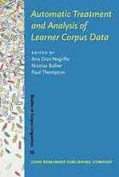 book Automatic treatment and analysis of learner corpus data