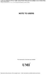 book Causes of variation in 154-day weights among Poland China pigs from multiple crosses of inbred lines