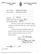 book French Canada in fiction