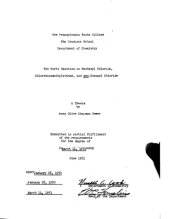 book THE WURTZ REACTION ON NEOHEXYL CHLORIDE, CHLOROHEXAMETHYLETHANE, AND SEC-ISOAMYL CHLORIDE