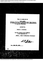 book Guidance Practices in Selected Small High Schools: An Analysis of the Organization and Administration of Specific Services