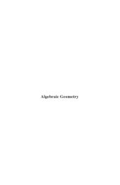 book Algebraic Geometry