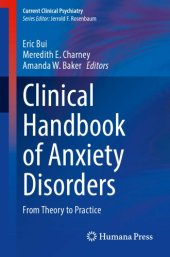 book Clinical Handbook of Anxiety Disorders. From Theory to Practice