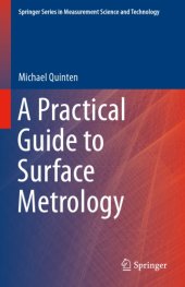 book A Practical Guide to Surface Metrology