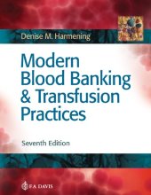 book Modern Blood Banking & Transfusion Practices