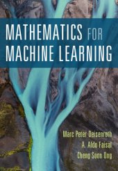 book Mathematics For Machine Learning