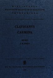 book Claudii Claudiani Carmina