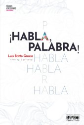 book ¡Habla, palabra!