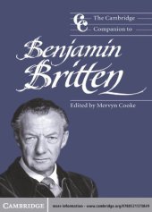 book The Cambridge companion to Benjamin Britten