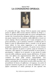 book La condizione operaia