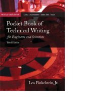 book Pocket Book Of Technical Writing For Engineers & Scientists