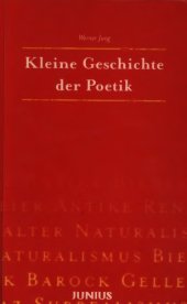 book Kleine Geschichte der Poetik