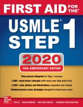 book First Aid for the USMLE Step 1 2020, 30th Anniversary Edition