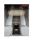 book Fundamentals of Corporate Finance