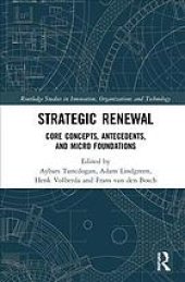 book Strategic renewal : core concepts, antecedents, and micro foundations