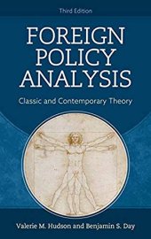 book Foreign Policy Analysis: Classic and Contemporary Theory