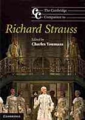 book The Cambridge companion to Richard Strauss