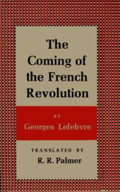 book The Coming Of The French Revolution