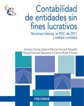 book Contabilidad de entidades sin fines lucrativos : nociones básicas, el PGC de 2011 y análisis contable