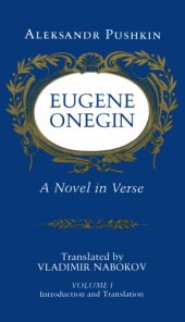 book Eugene Onegin : a novel in verse