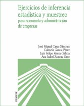 book Ejercicios de inferencia estadística y muestreo para economía y administración de empresas