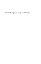 book The Philosophy of Early Christianity