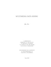 book Multimedia Data Hiding