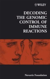 book Decoding the genomic control of immune reactions