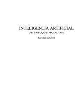 book Inteligencia Artificial, Un Enfoque Moderno