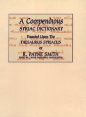 book A Compendious Syriac Dictionary