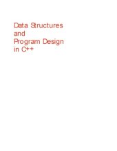 book Data structures and Program Design in C++