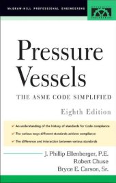 book Pressure Vessels - The ASME Code Simplified