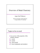 book Chemistry Explosives Overview Of Metal Chemistry