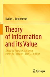 book Theory Of Information And Its Value