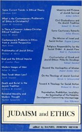 book Judaism and Ethics