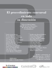 book El procedimiento concursal en toda su dimensión.