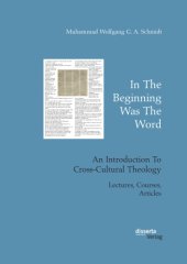 book In the Beginning Was the Word. an Introduction to Cross-Cultural Theology