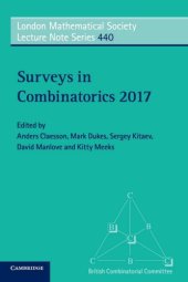 book Surveys in Combinatorics 2017