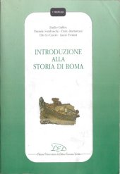 book Introduzione alla storia di Roma