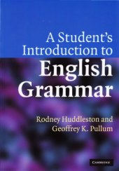 book A Student’s Introduction to English Grammar